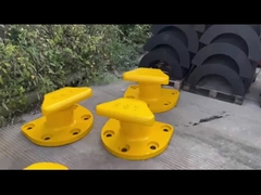 부식 저항성 철조 매어링 보러드 안정성 견고함 배 매어링 열악한 환경에서