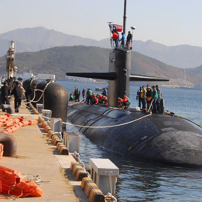 50kPa 계류를 위한 잠수함 펜더 ISO17357-1:2014 BV 증명서 흑색 컬러
