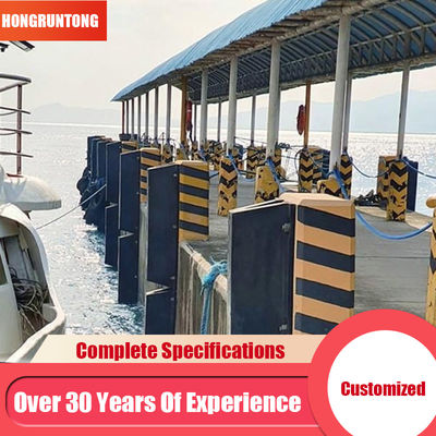 V형 도크 범퍼, 강력한 충격 저항, 긴 수명, 쉬운 설치