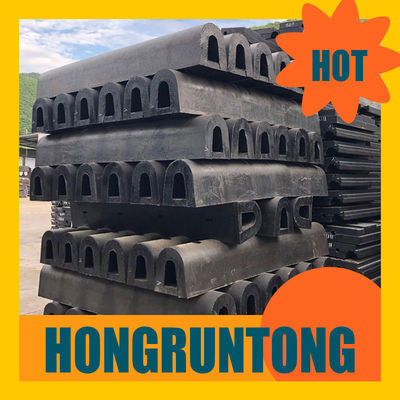 D 러버 펜더 강한 압축 강도 긴 수명 탄성 믿을 수 있는 부두 보호