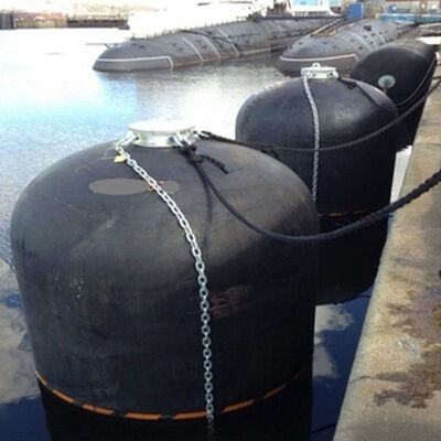 내구성이 뛰어난 고무 구조 수중 펜더, 우수한 에너지 흡수, 내후성