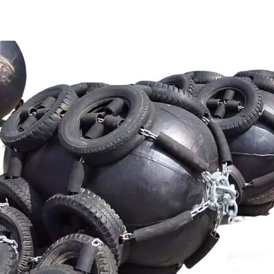 도크 고무 펜더 높은 부하 운반 능력 노화 방지 기상 유연성