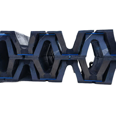 아치 고무 펜더 균일 힘 분포 낮은 유지 보수 높은 압축 탄력