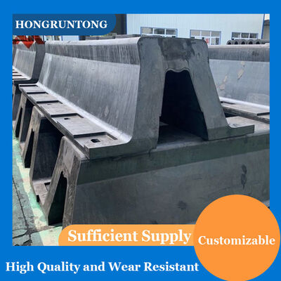 아치 고무 펜더 균일 힘 분포 낮은 유지 보수 높은 압축 탄력