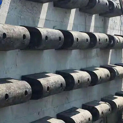 기름 저항 해수 경식 저항 D 타입 펜더 사용자 정의 크기 D 고무 펜더